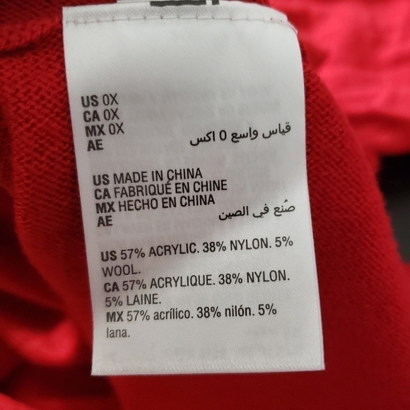 INC Women's Plus Size Long-Sleeve High-Low Sweater - Picture 6 of 8